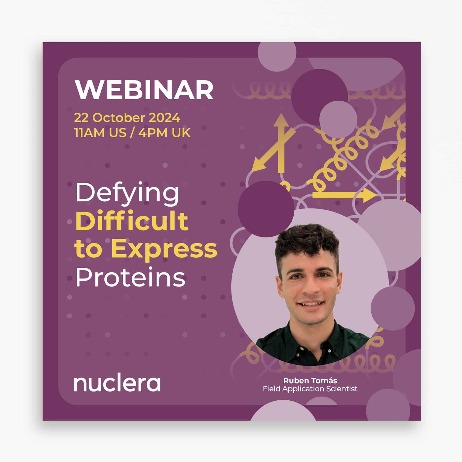 WEBINAR Defying Difficult-to-Express Proteins: Overcoming Protein Expression Challenges